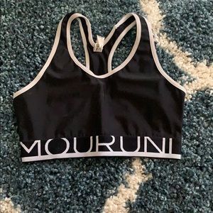 Under Armour sports bra black